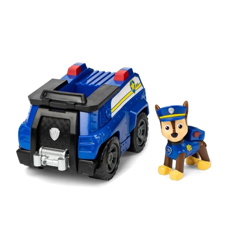 Personagens Patrulha Canina Coleção Completa Bambino - Boneco + Carrinho