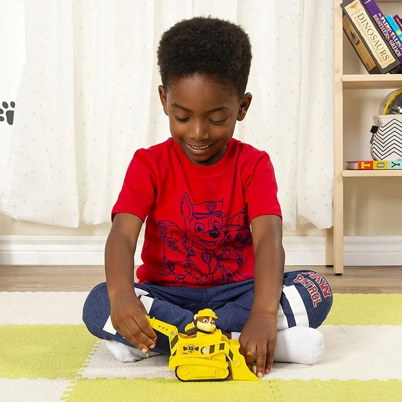 Personagens Patrulha Canina Coleção Completa Bambino - Boneco + Carrinho