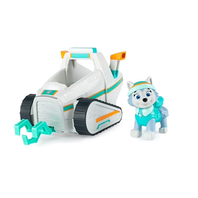 Personagens Patrulha Canina Coleção Completa Bambino - Boneco + Carrinho