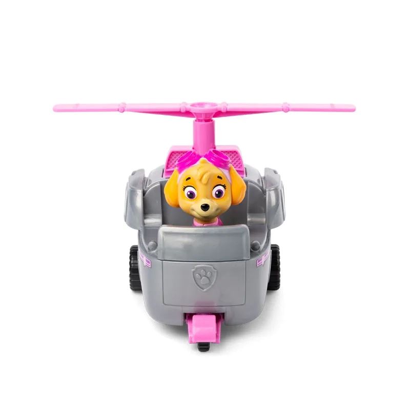 Personagens Patrulha Canina Coleção Completa Bambino - Boneco + Carrinho