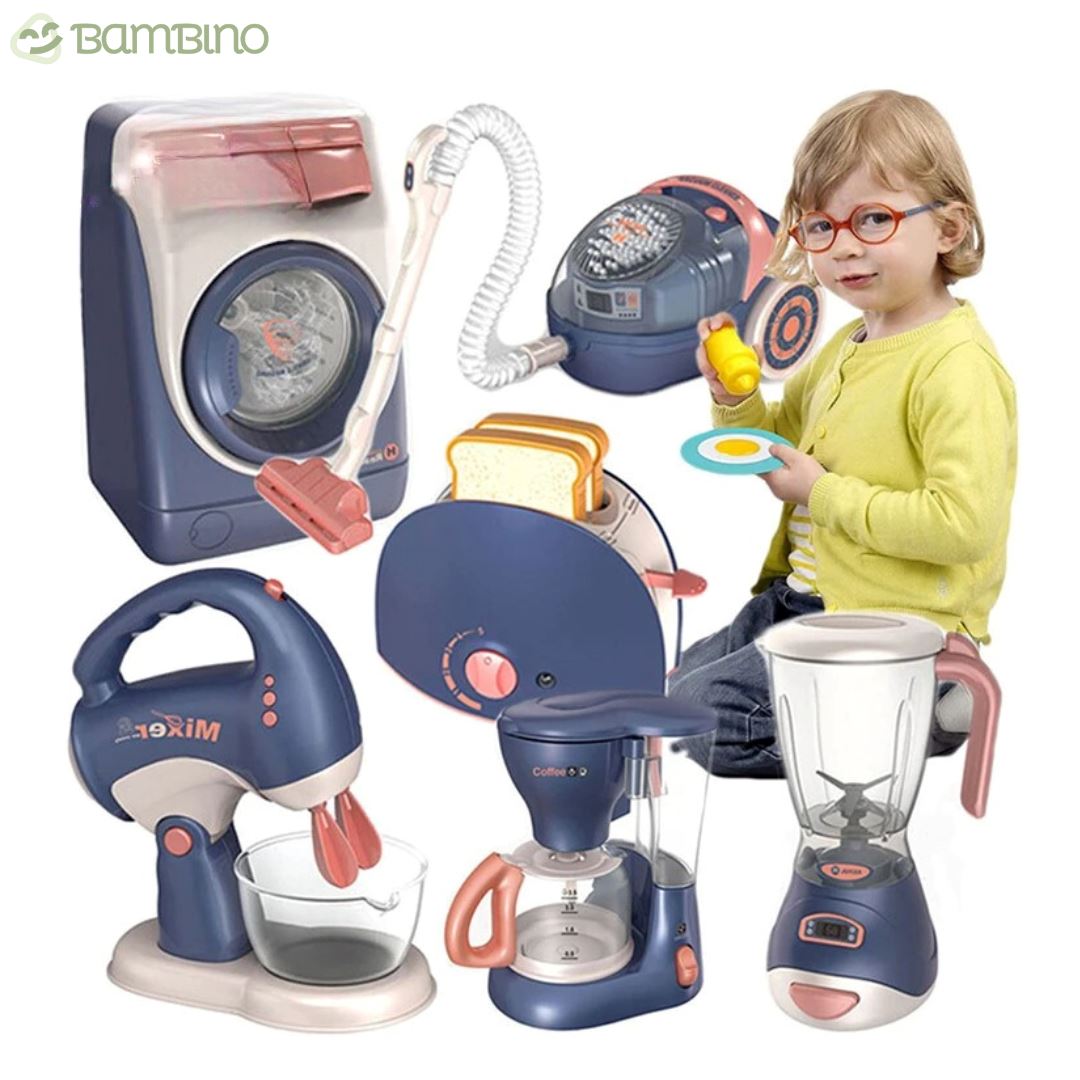 Mini Eletrodomésticos Infantis Realistas
