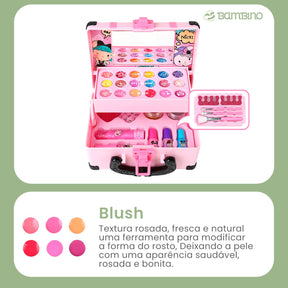 Maleta de Maquiagem Completa Infantil