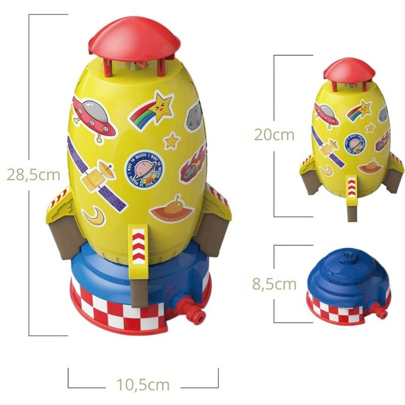 Brinquedo Foguete Aquático Infantil Bambino