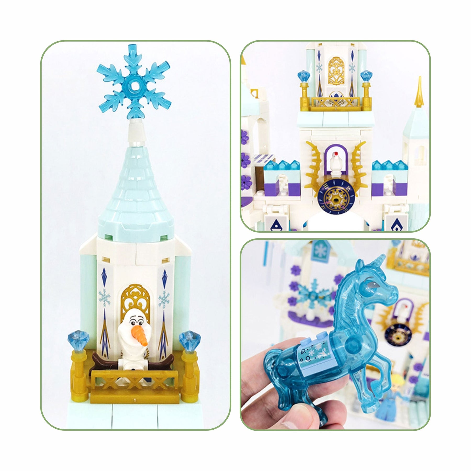 Castelo da Frozen Blocos de Montar com 360 Peças