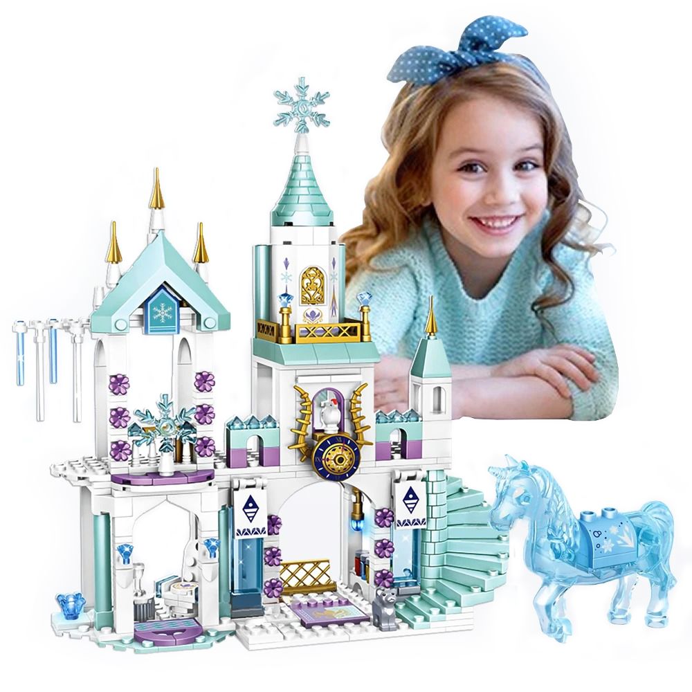Castelo da Frozen Blocos de Montar com 360 Peças