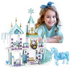 Castelo da Frozen Blocos de Montar com 360 Peças