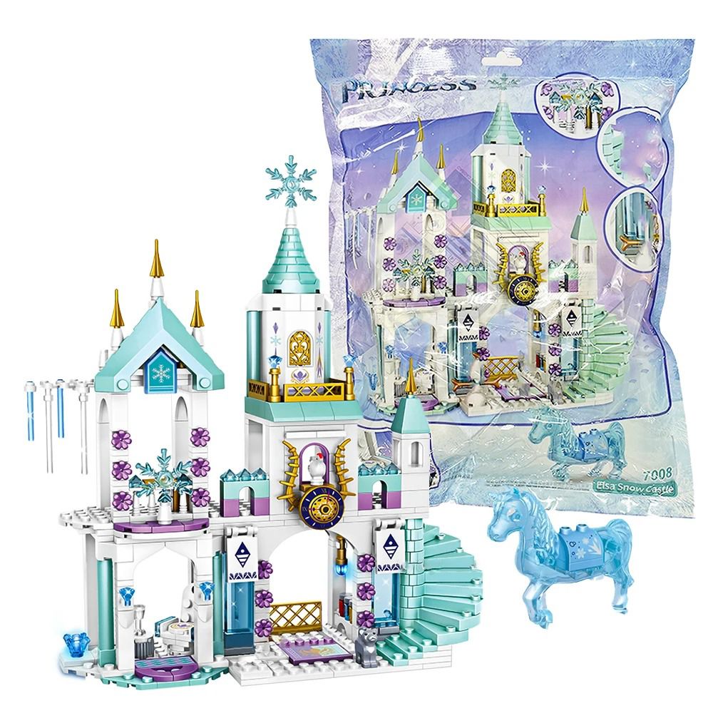 Castelo da Frozen Blocos de Montar com 360 Peças