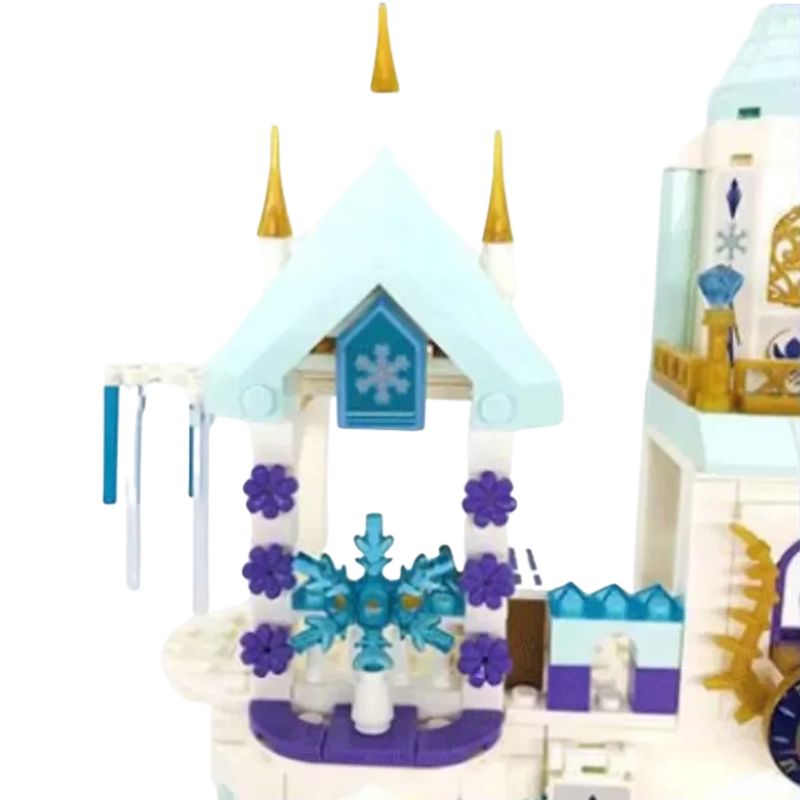 Castelo da Frozen Blocos de Montar com 360 Peças