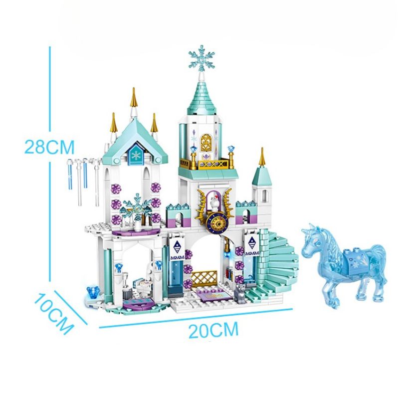 Castelo da Frozen Blocos de Montar com 360 Peças