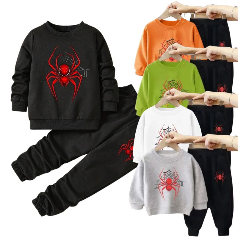 Conjunto Infantil Moletom do Homem-Aranha