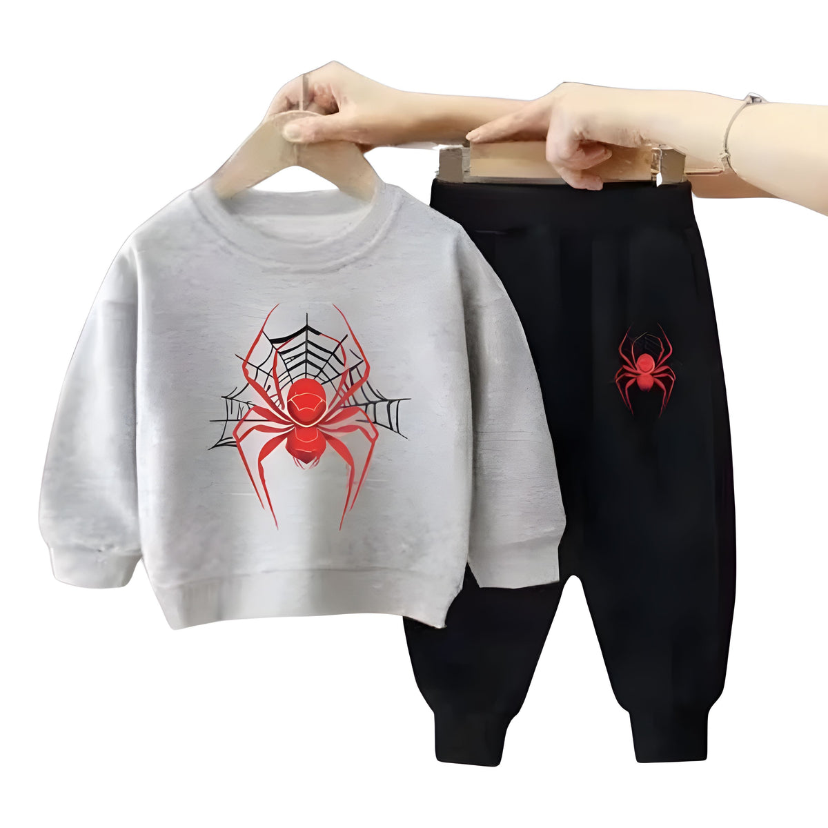 Conjunto Infantil Moletom do Homem-Aranha
