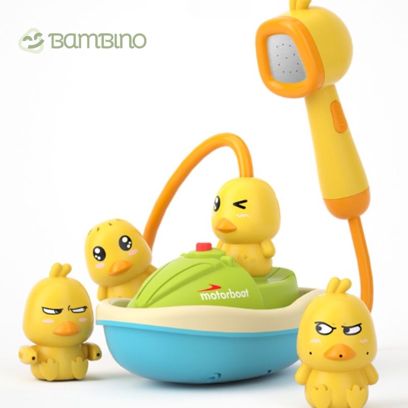Brinquedo de Banho para Bebês - Patinhos Recreativos