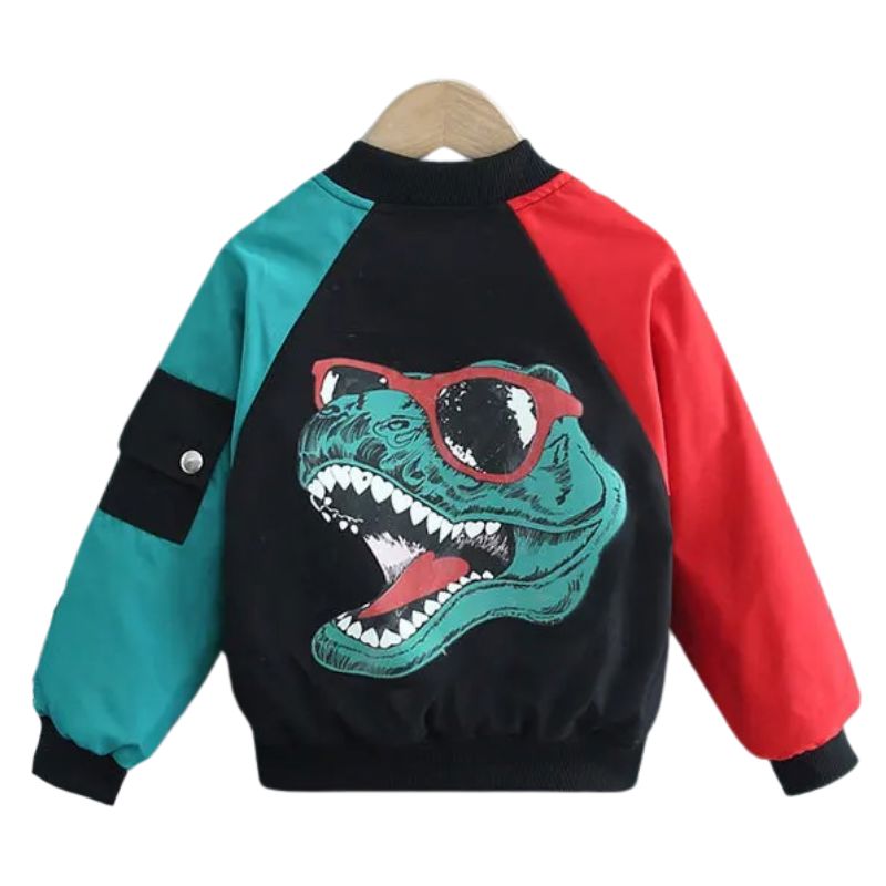 Jaqueta Infantil Dinossauro T-REX