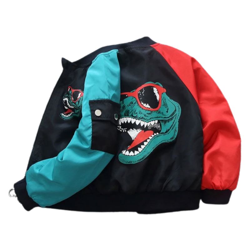 Jaqueta Infantil Dinossauro T-REX