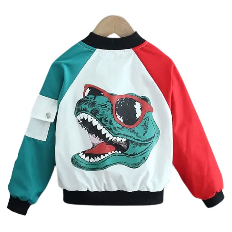 Jaqueta Infantil Dinossauro T-REX