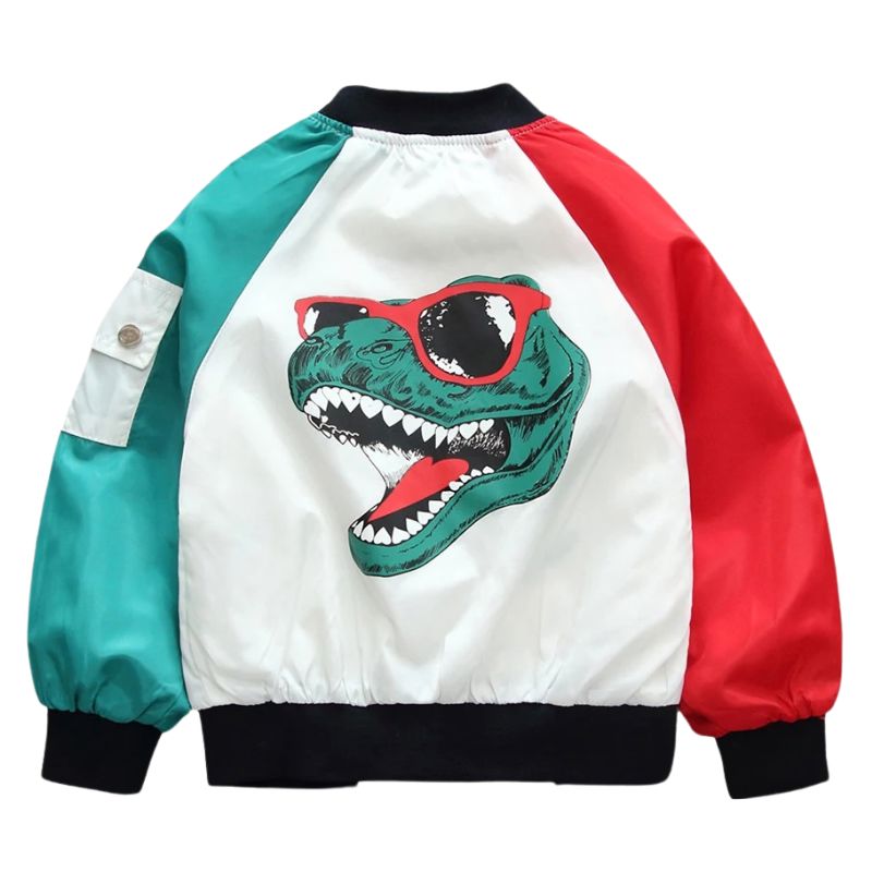 Jaqueta Infantil Dinossauro T-REX