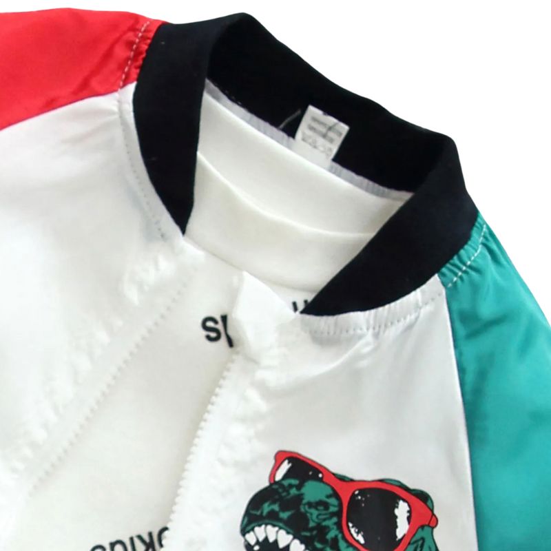 Jaqueta Infantil Dinossauro T-REX