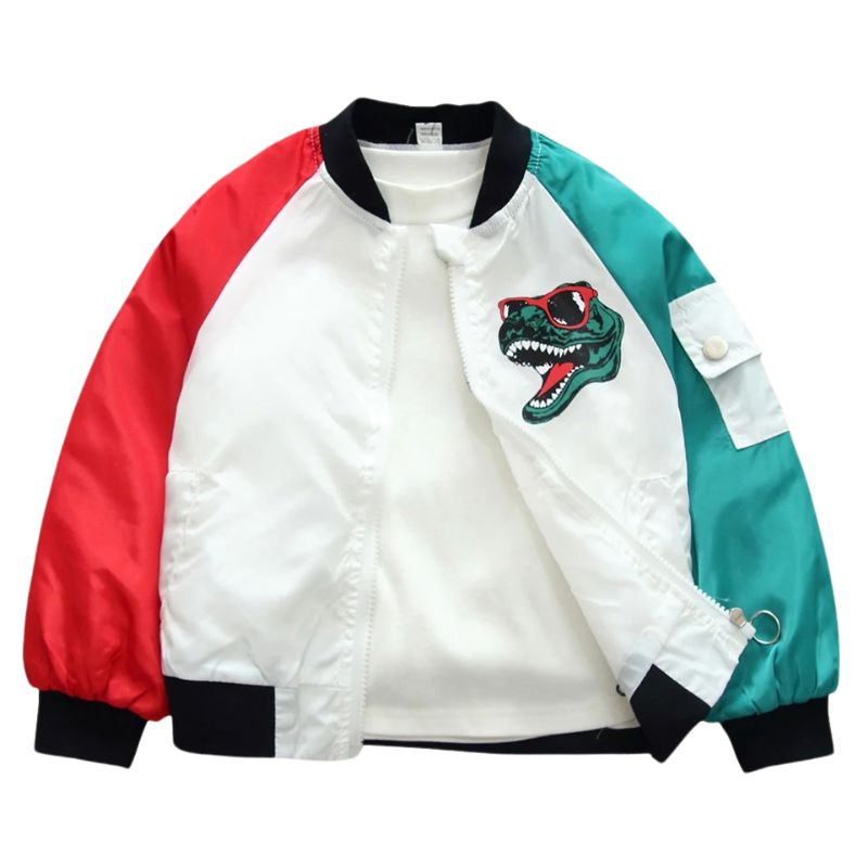 Jaqueta Infantil Dinossauro T-REX