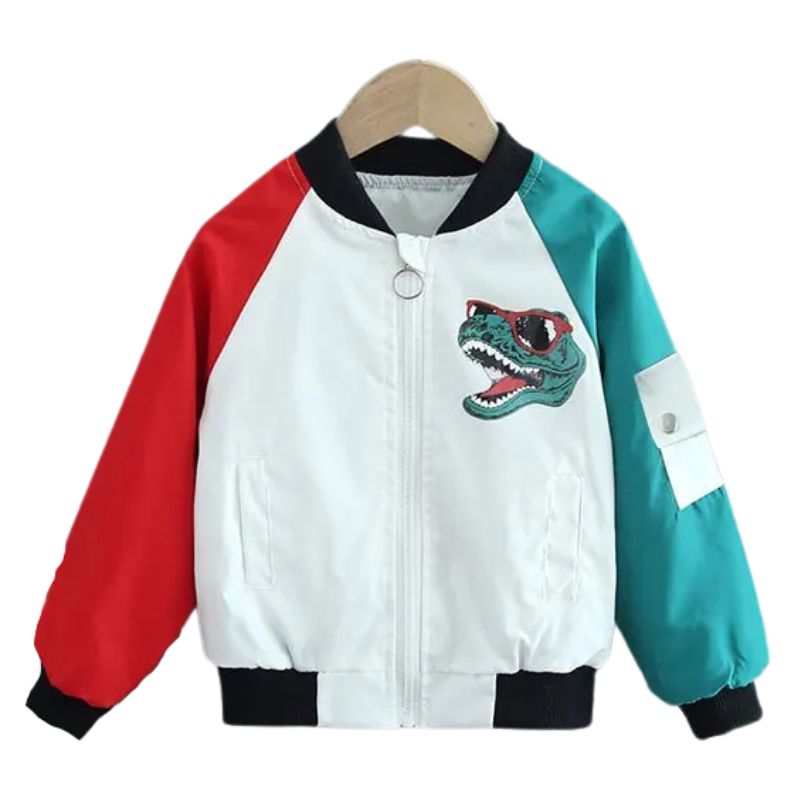 Jaqueta Infantil Dinossauro T-REX