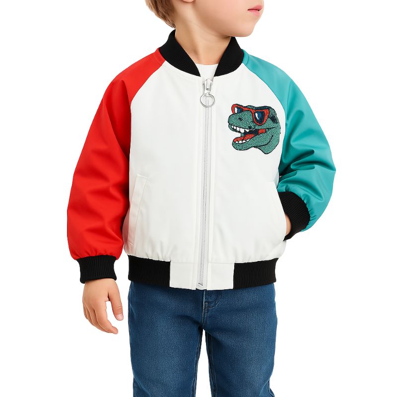 Jaqueta Infantil Dinossauro T-REX