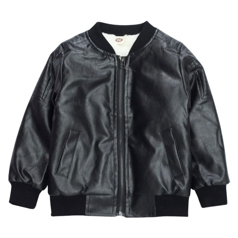 Jaqueta de Couro Infantil Masculina