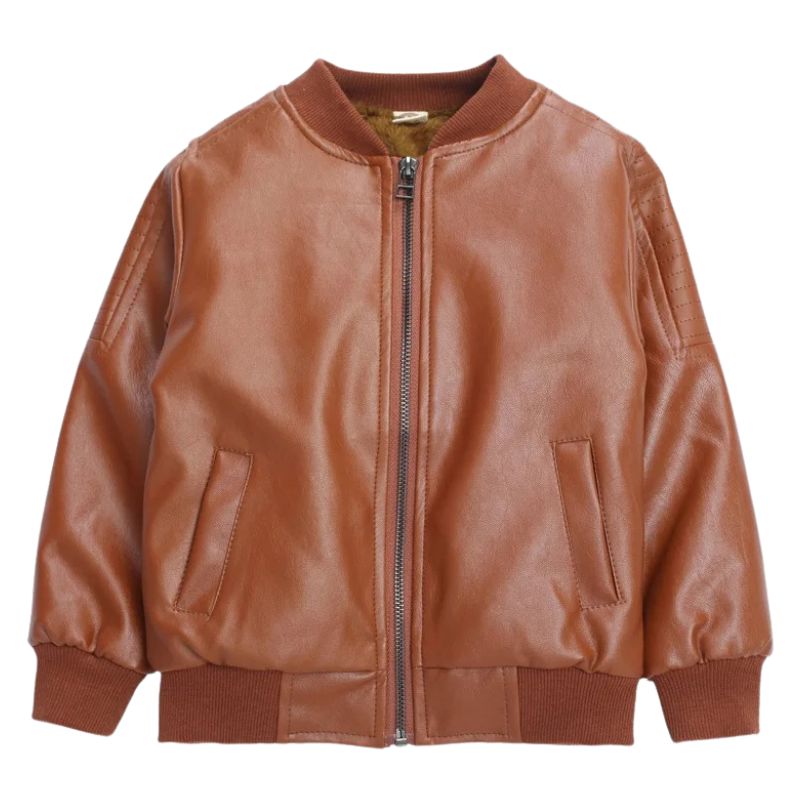 Jaqueta de Couro Infantil Masculina