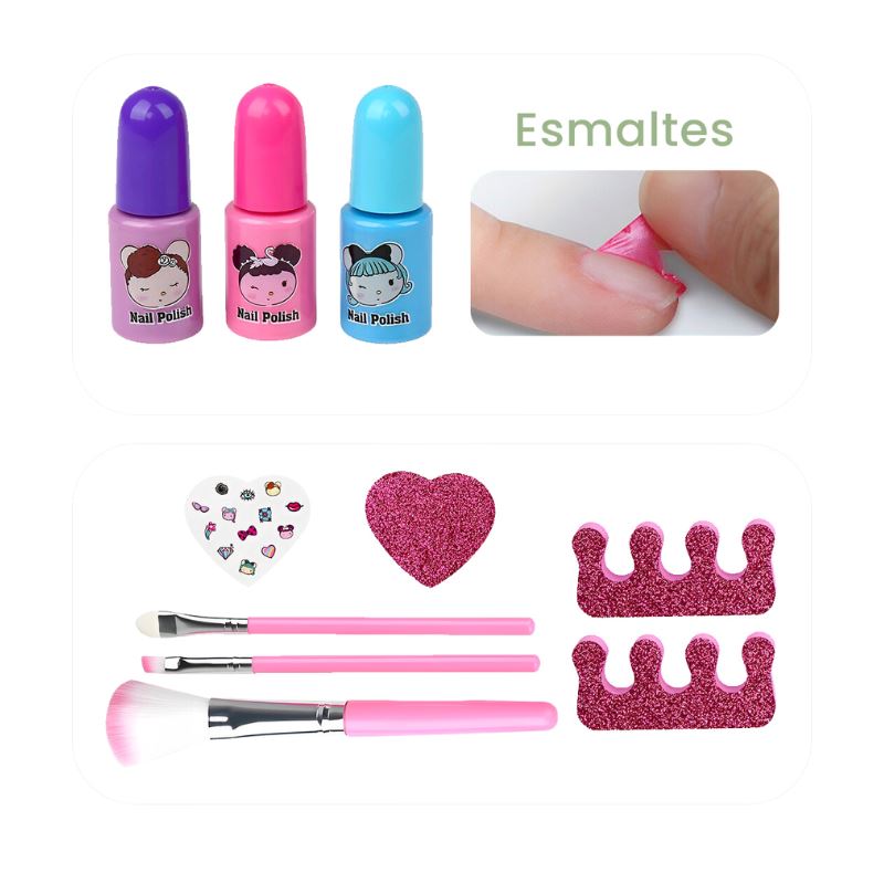 Maleta de Maquiagem Completa Infantil