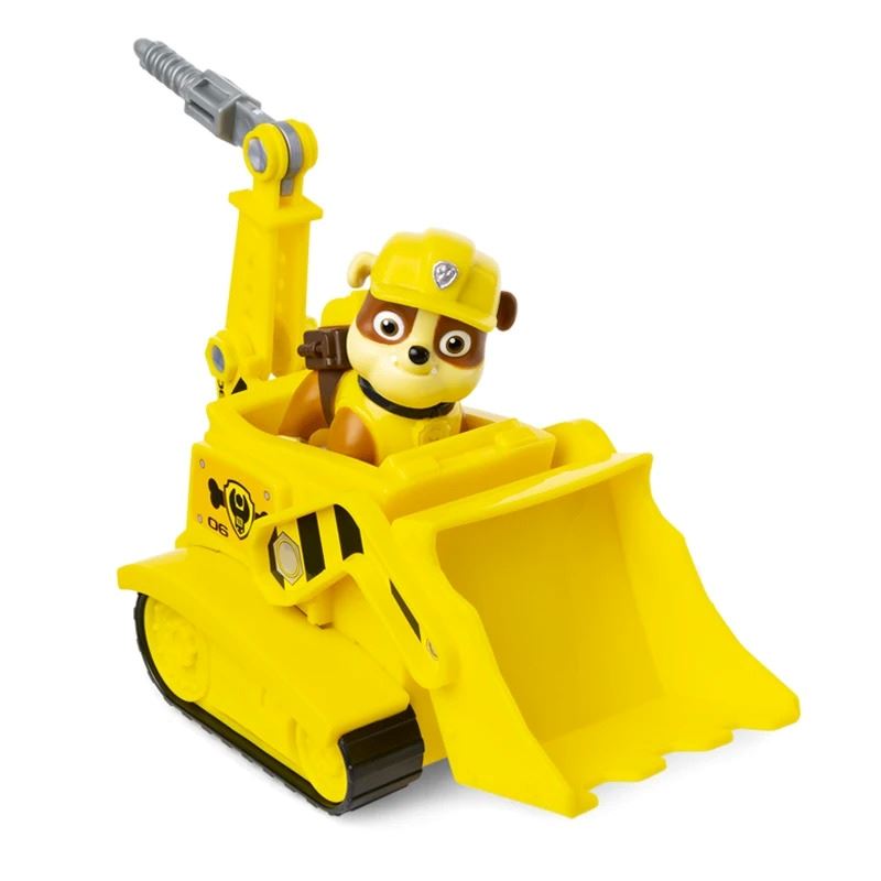 Personagens Patrulha Canina Coleção Completa Bambino - Boneco + Carrinho