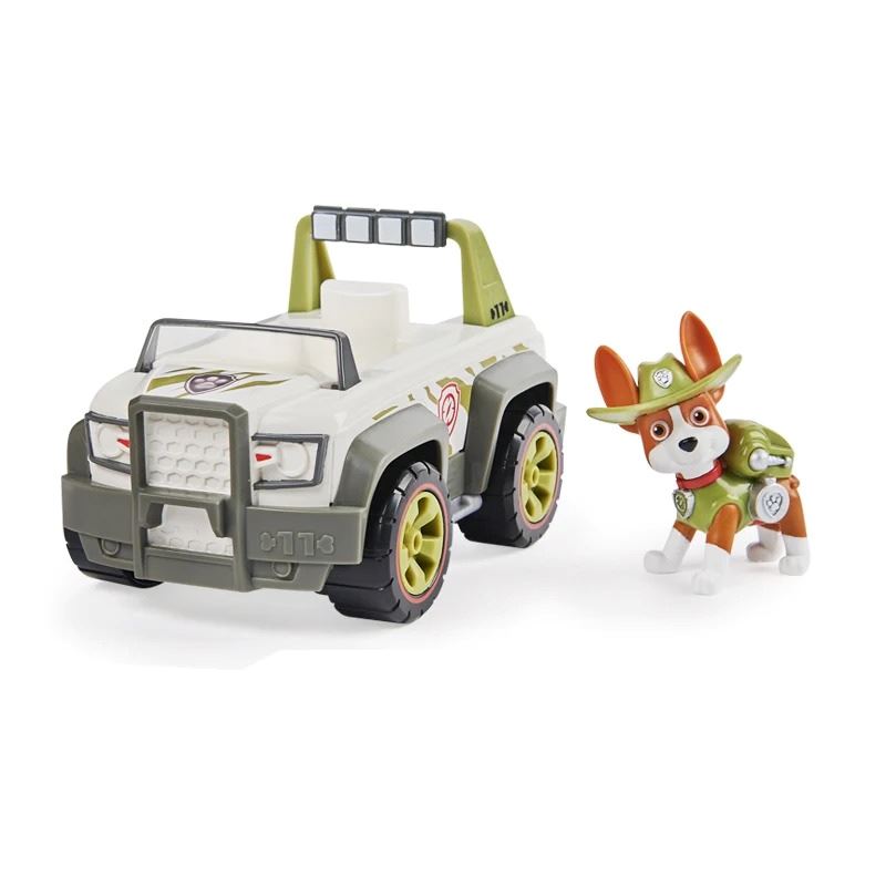 Personagens Patrulha Canina Coleção Completa Bambino - Boneco + Carrinho