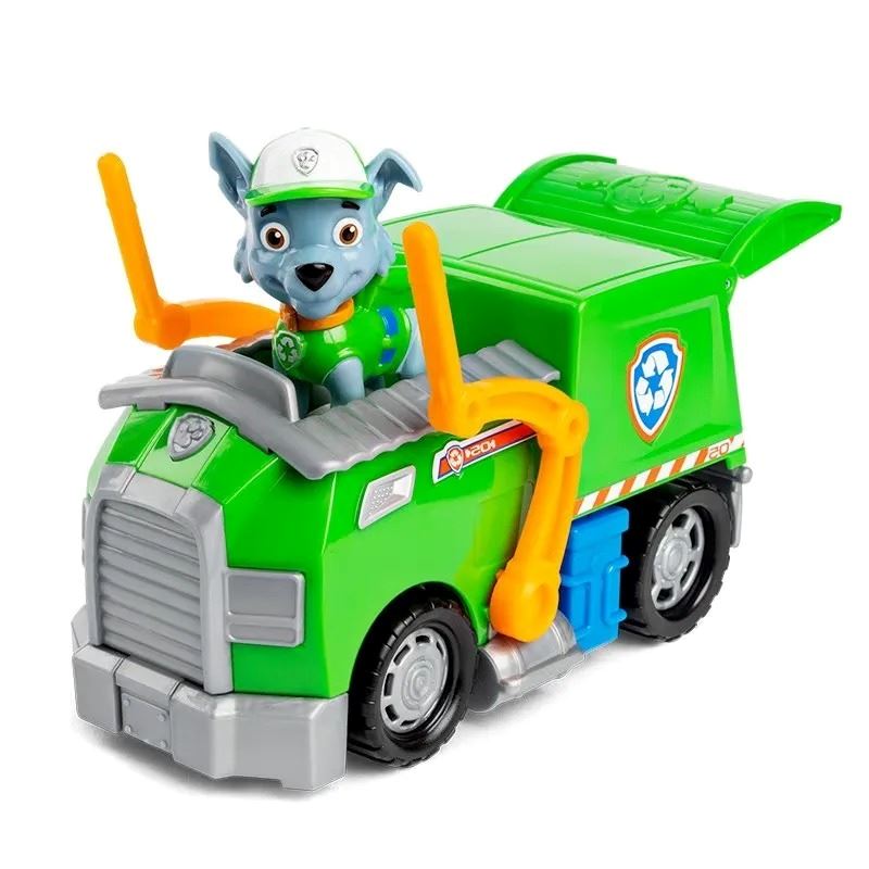 Personagens Patrulha Canina Coleção Completa Bambino - Boneco + Carrinho