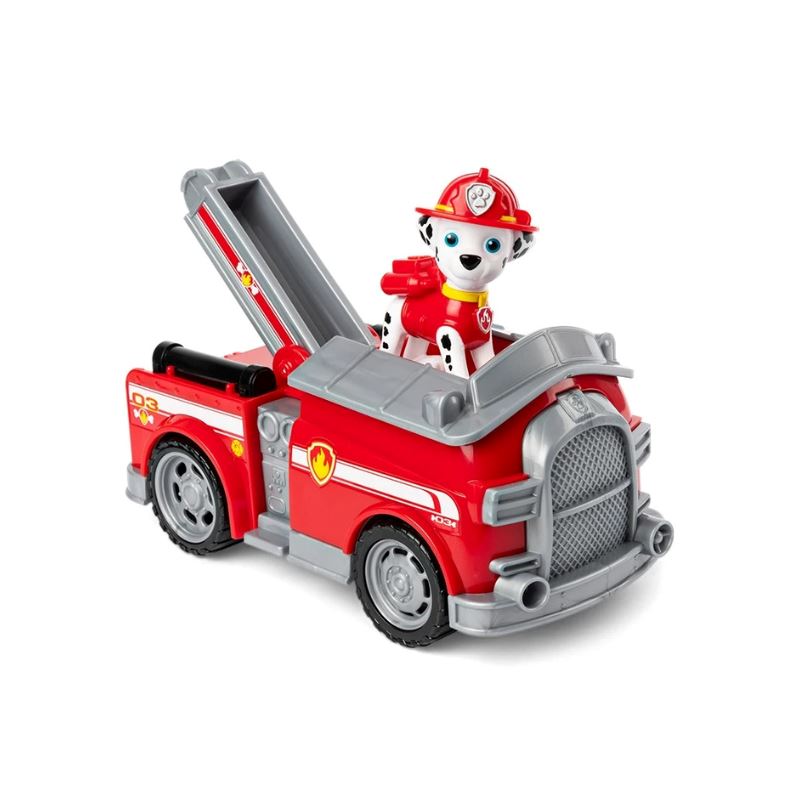 Personagens Patrulha Canina Coleção Completa Bambino - Boneco + Carrinho