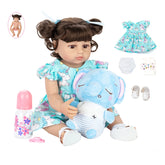 Boneca Reborn Isadora | 48cm Silicone Realista - Boneca Real