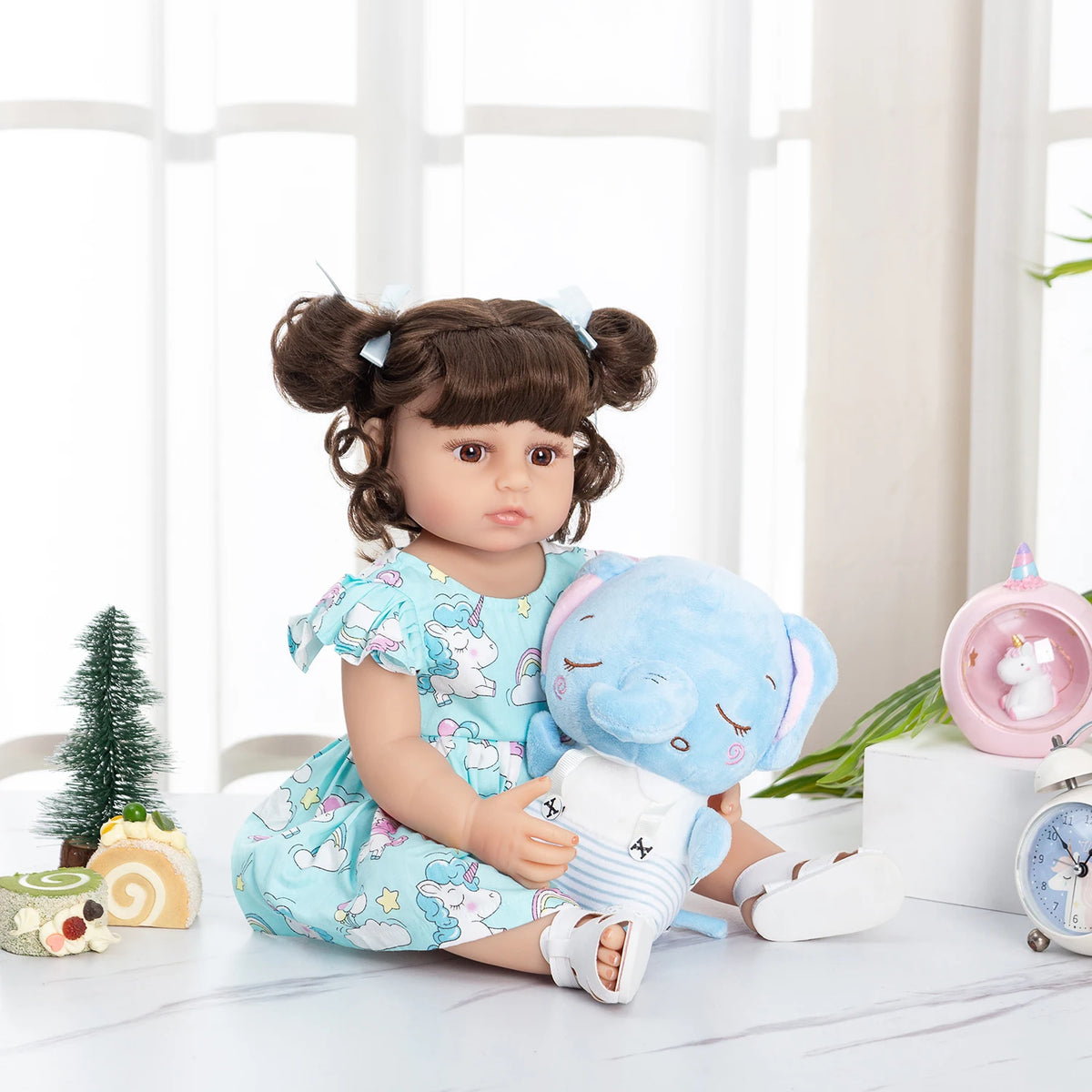 Boneca Reborn Isadora | 48cm Silicone Realista - Boneca Real