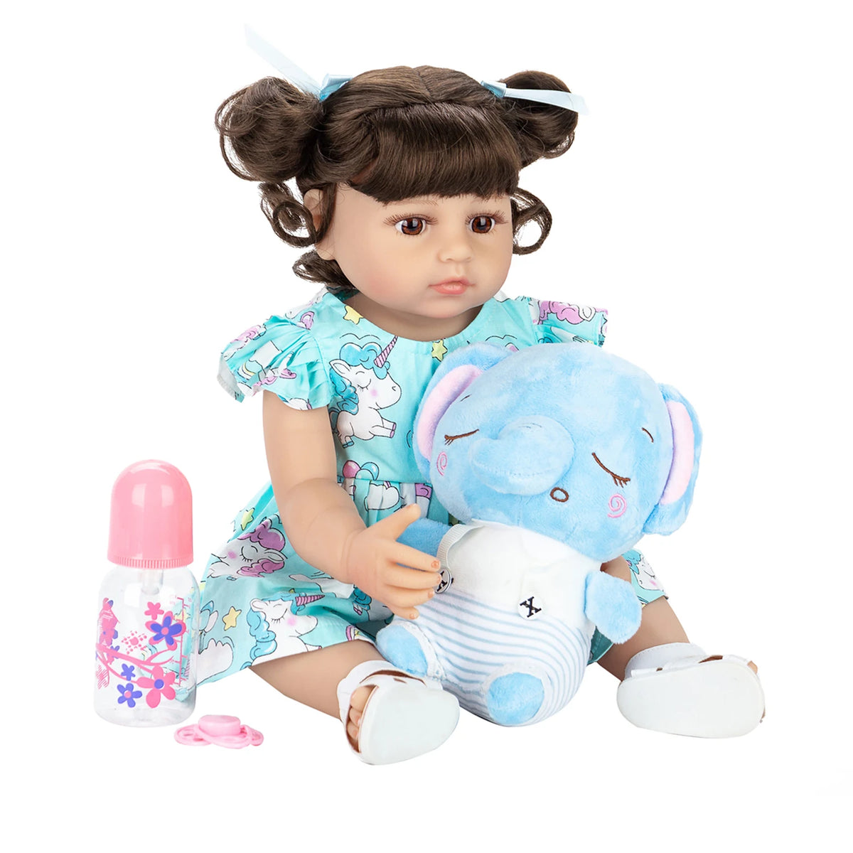 Boneca Reborn Isadora | 48cm Silicone Realista - Boneca Real