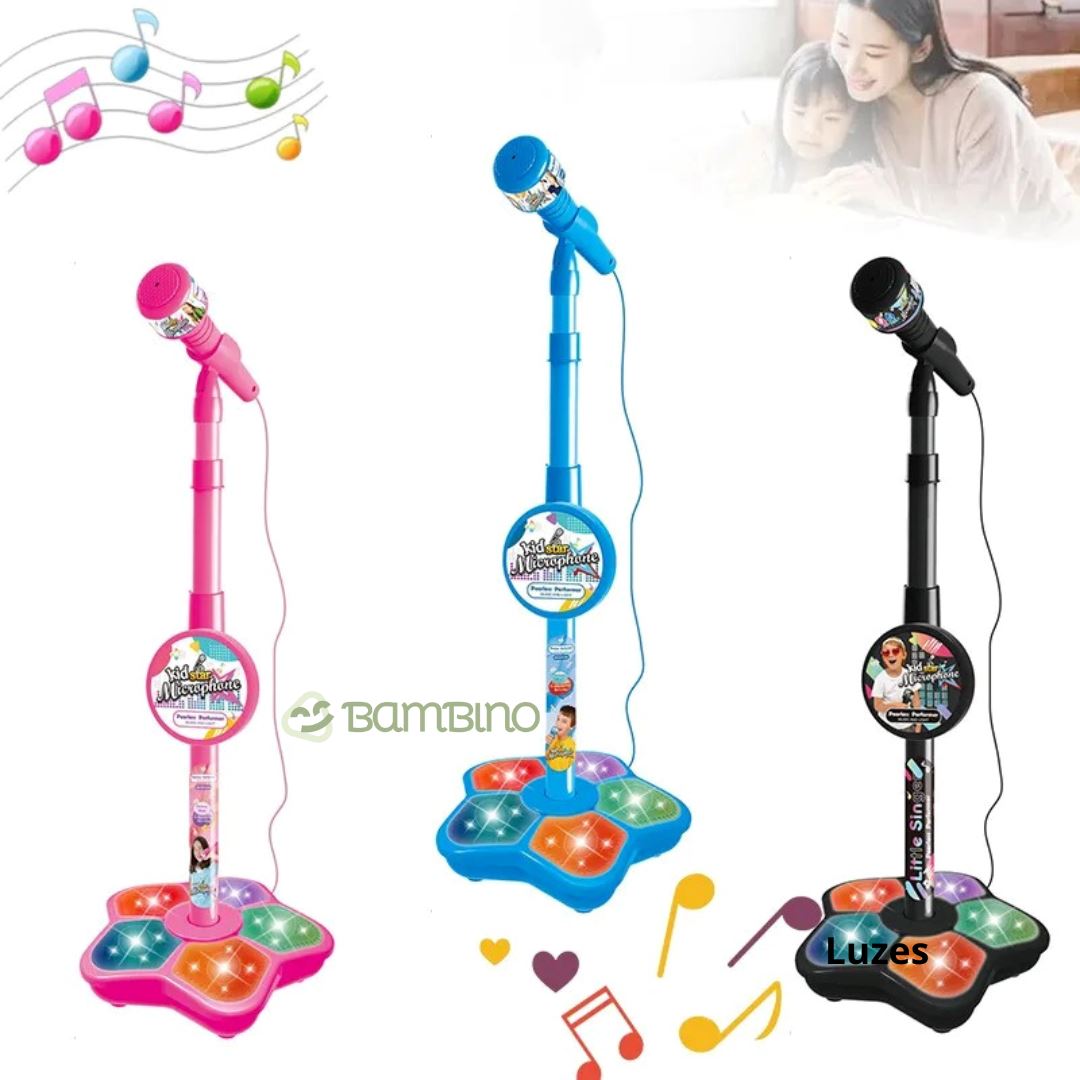 Microfone Karaokê Infantil
