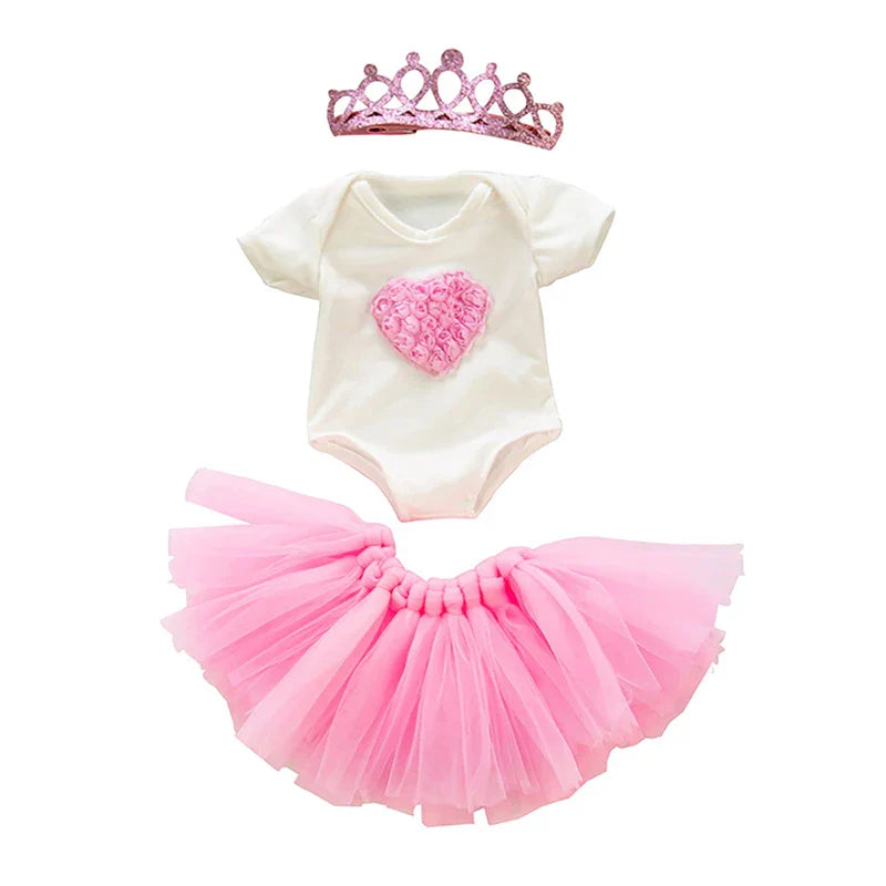 Conjunto de Roupas para Bebê Reborn Realista