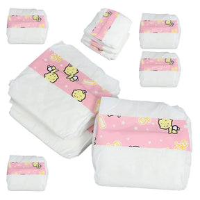 Kit 10 Fraldas Bebê Reborn Realista